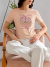 Be Kind, Helpful And Generous Tee (front, violet text)
