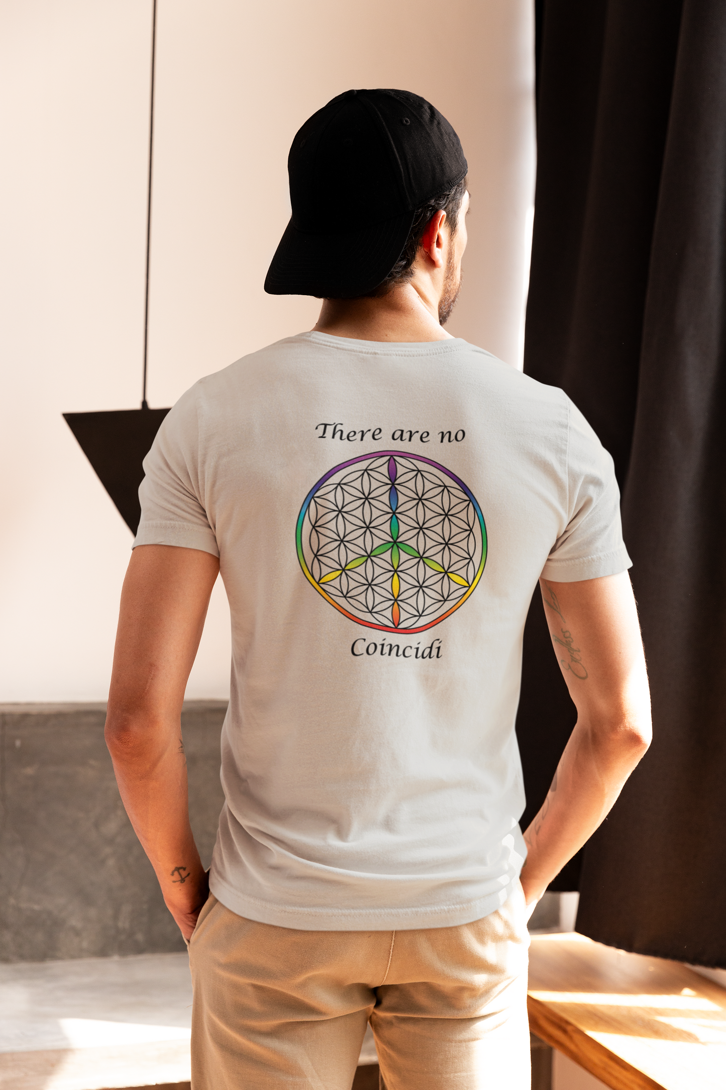 There Are No Coincidi Tee (back, black text)
