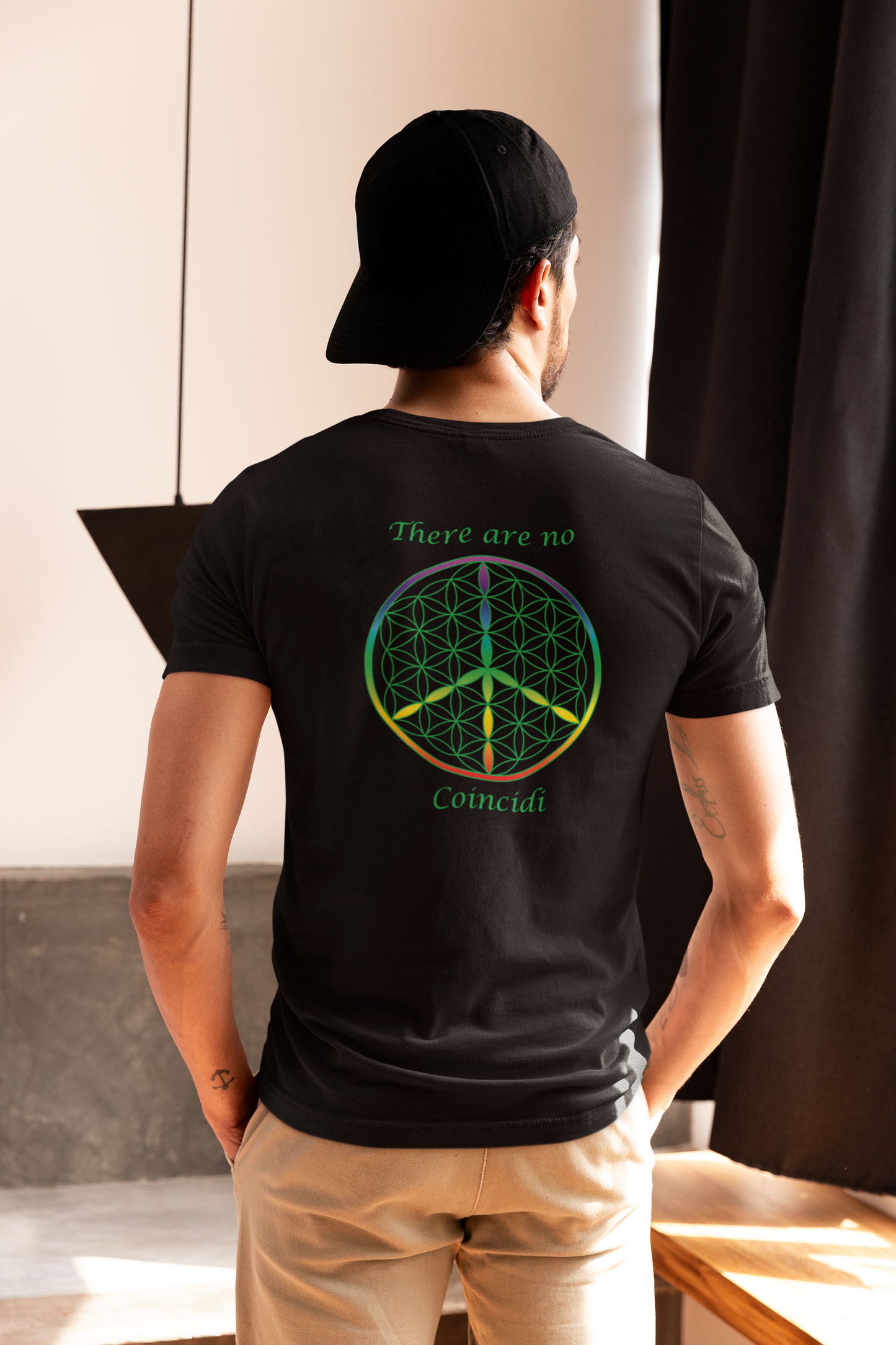 There Are No Coincidi Tee (back, green text)