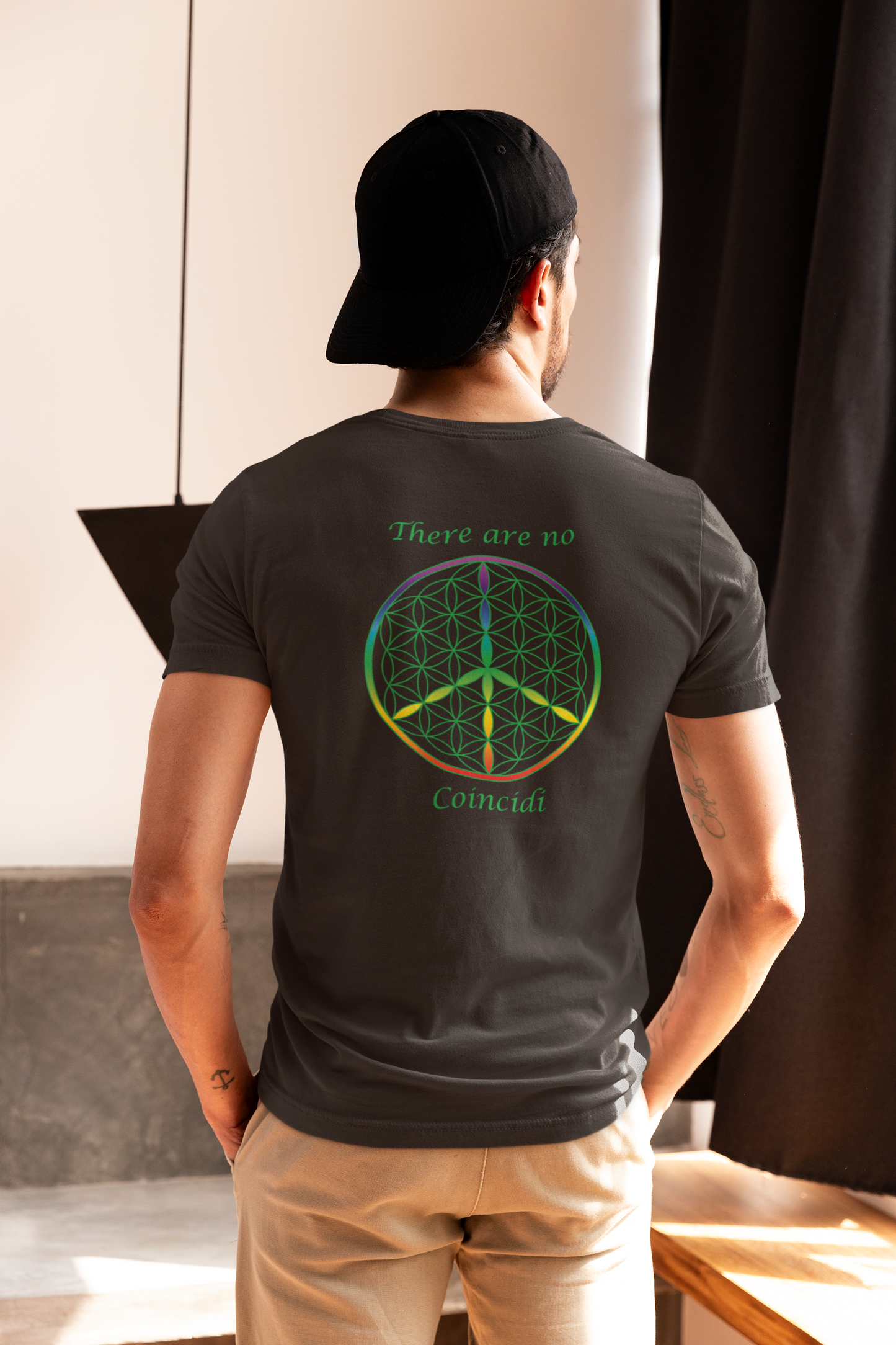 There Are No Coincidi Tee (back, green text)