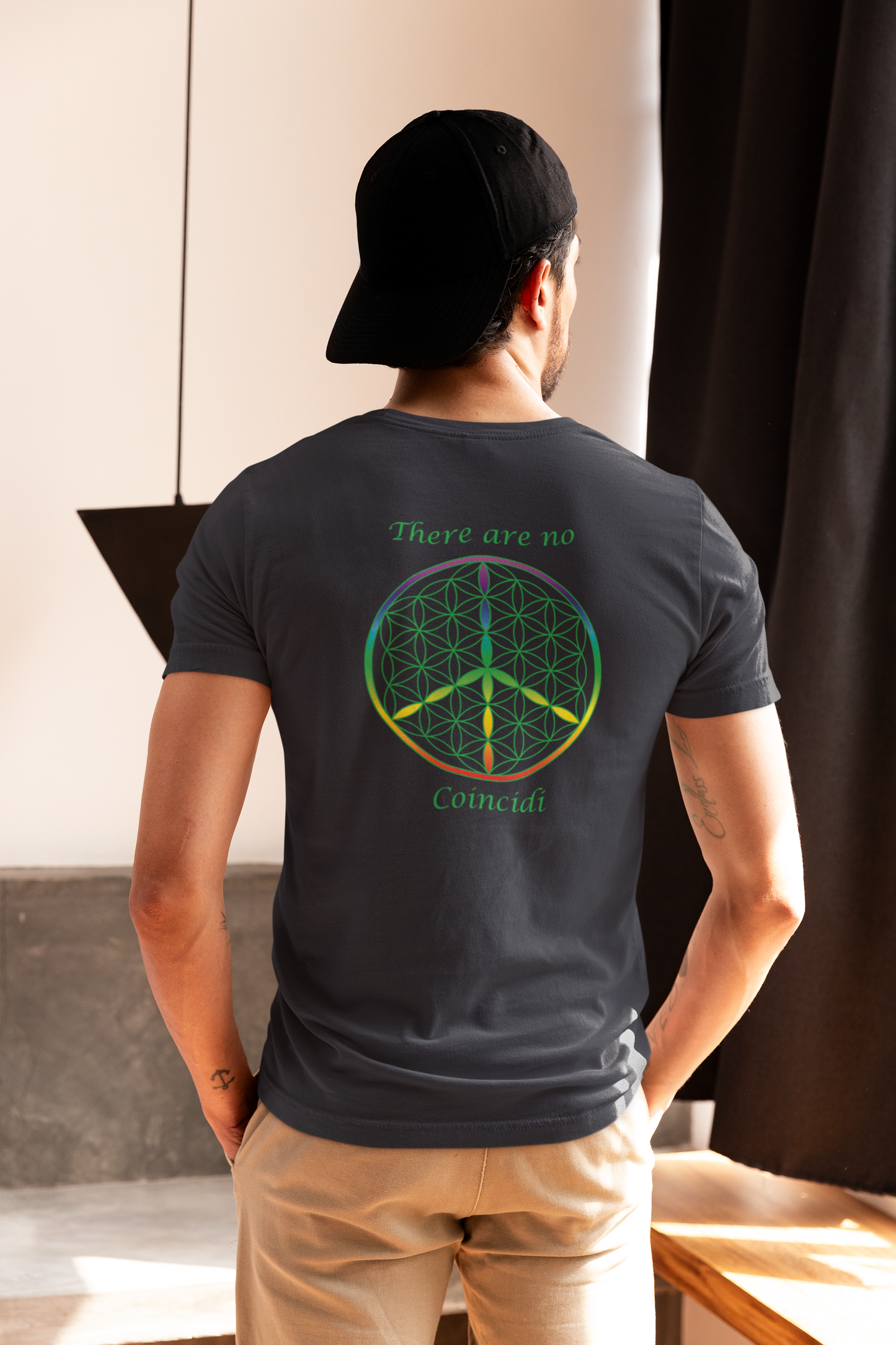 There Are No Coincidi Tee (back, green text)
