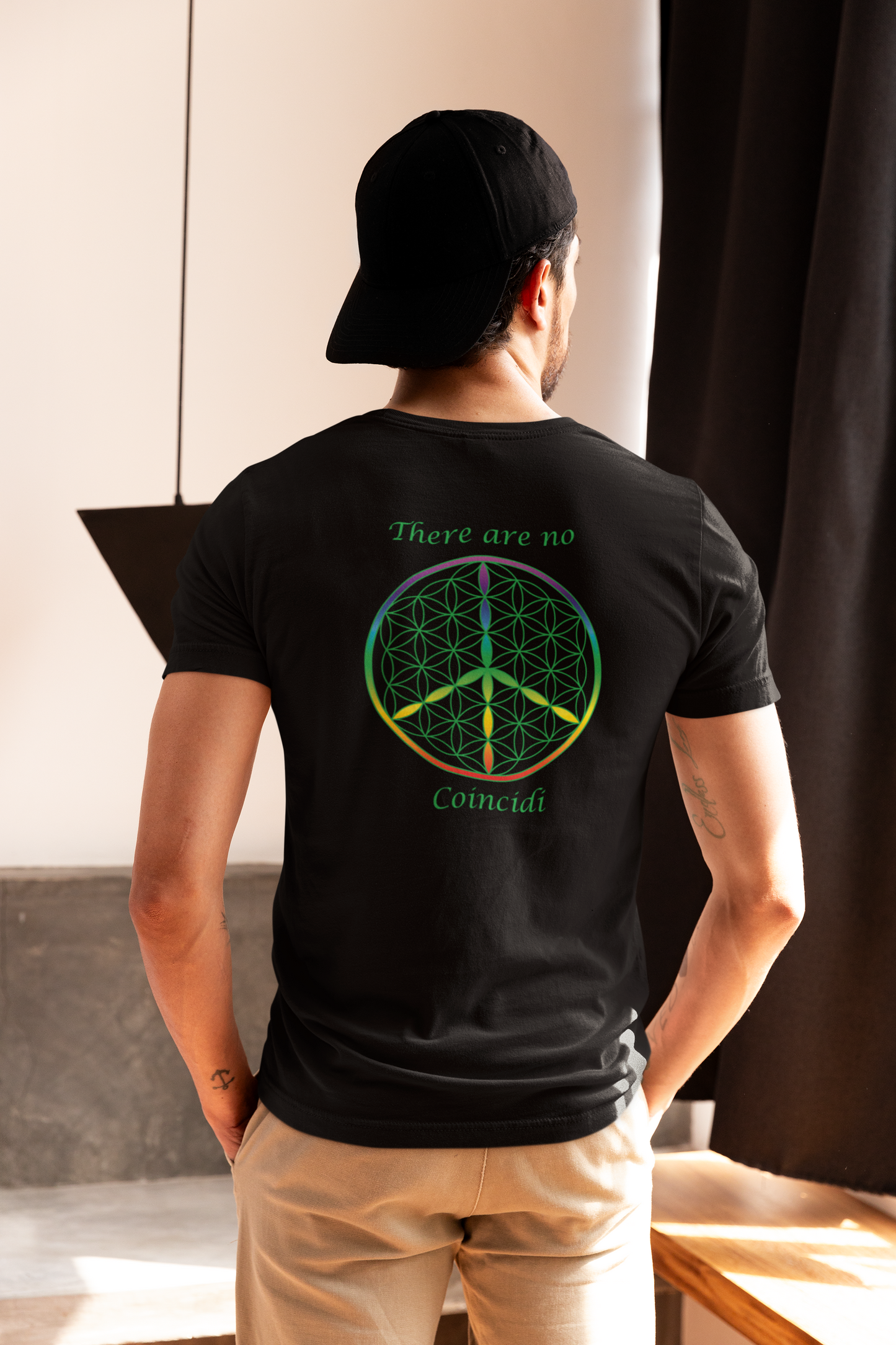 There Are No Coincidi Tee (back, green text)