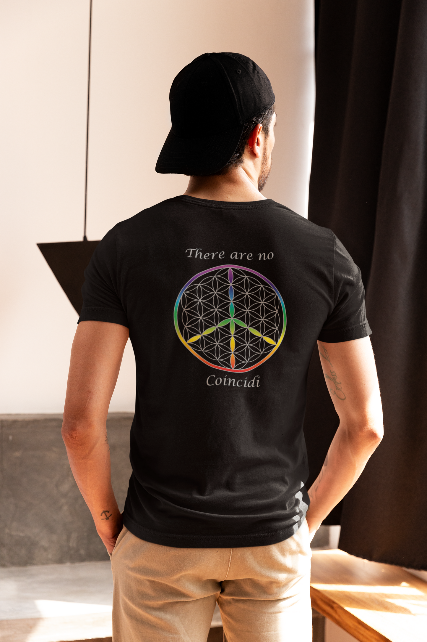 There Are No Coincidi Tee (back, silver text)