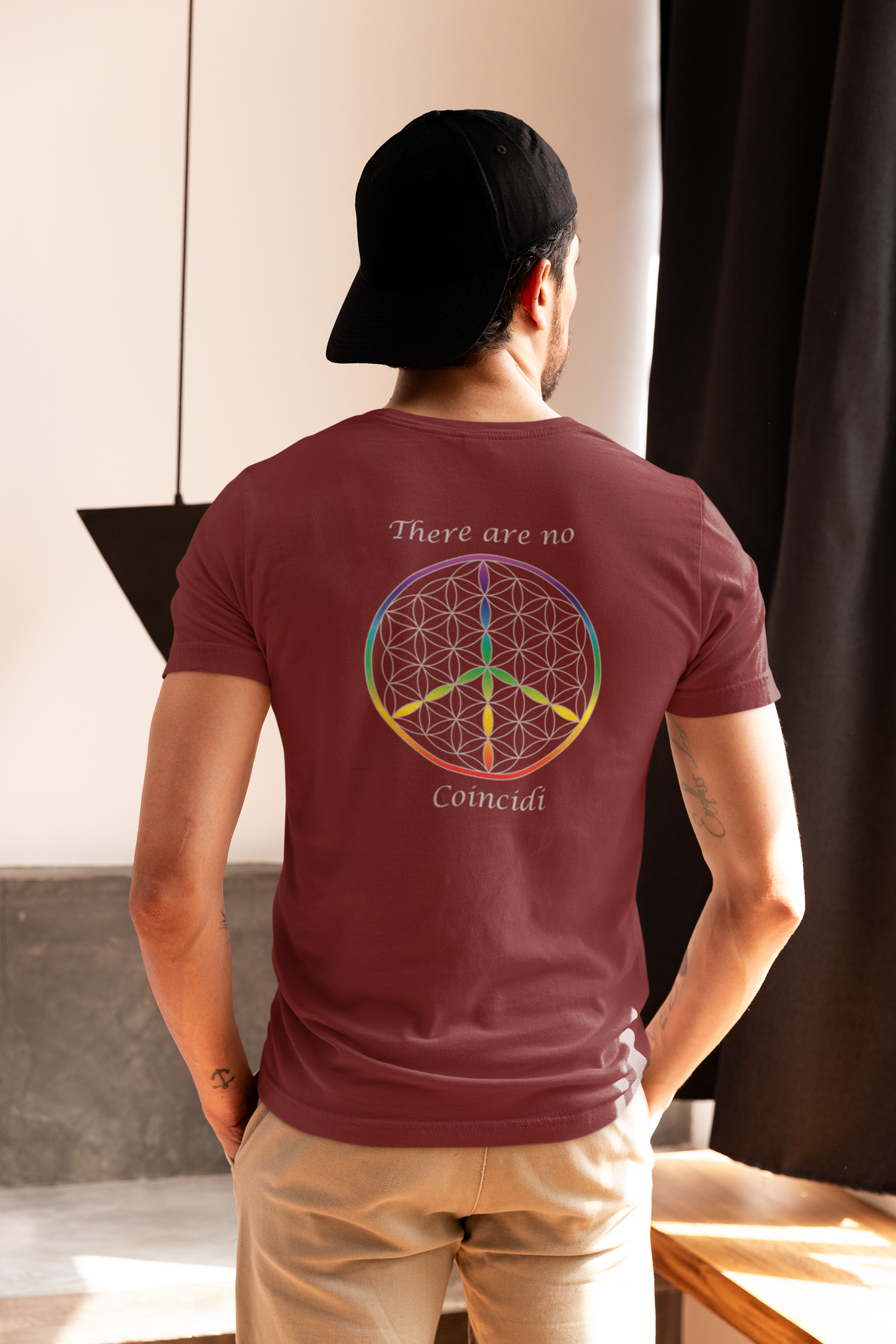 There Are No Coincidi Tee (back, silver text)