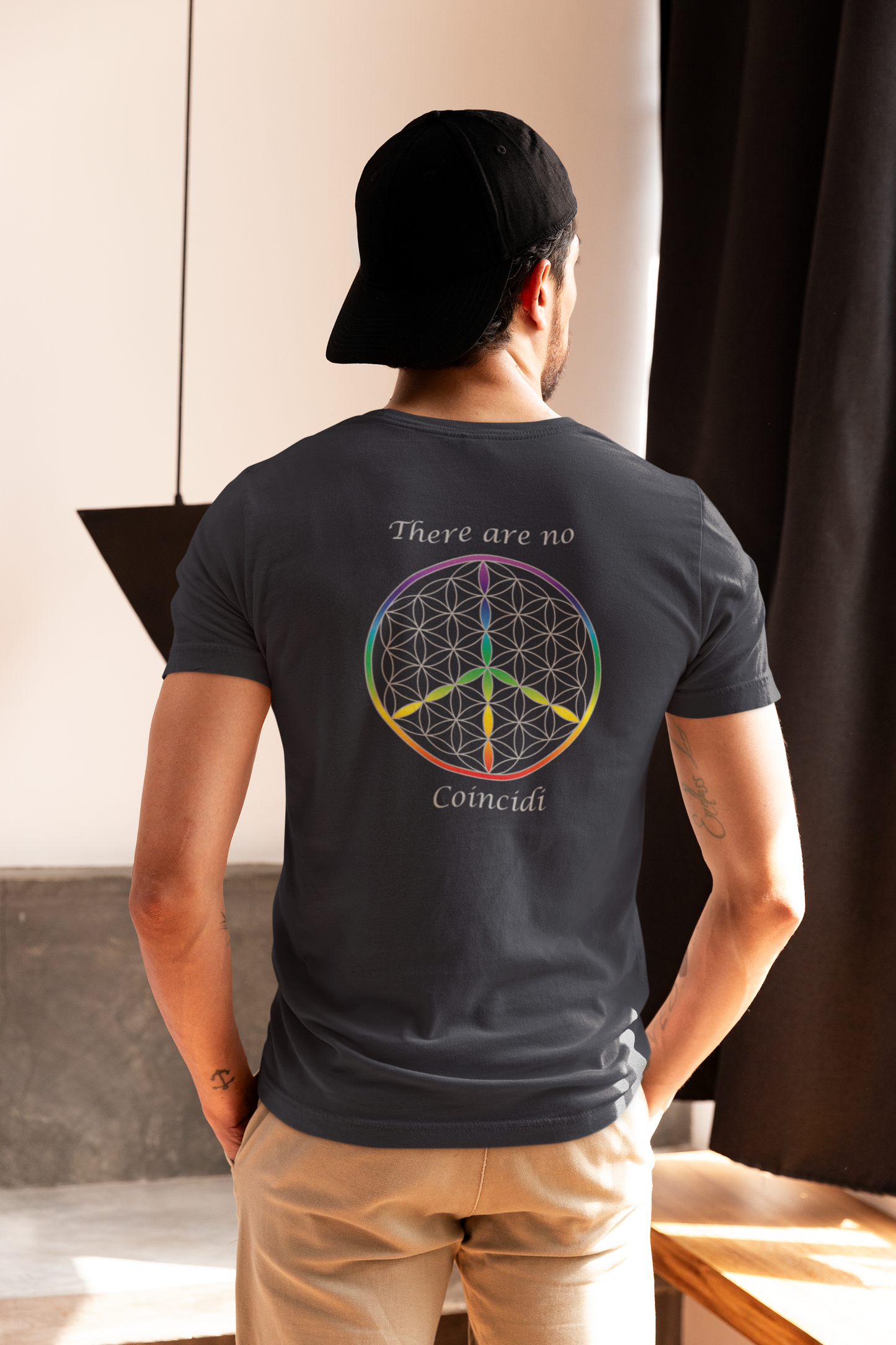 There Are No Coincidi Tee (back, silver text)