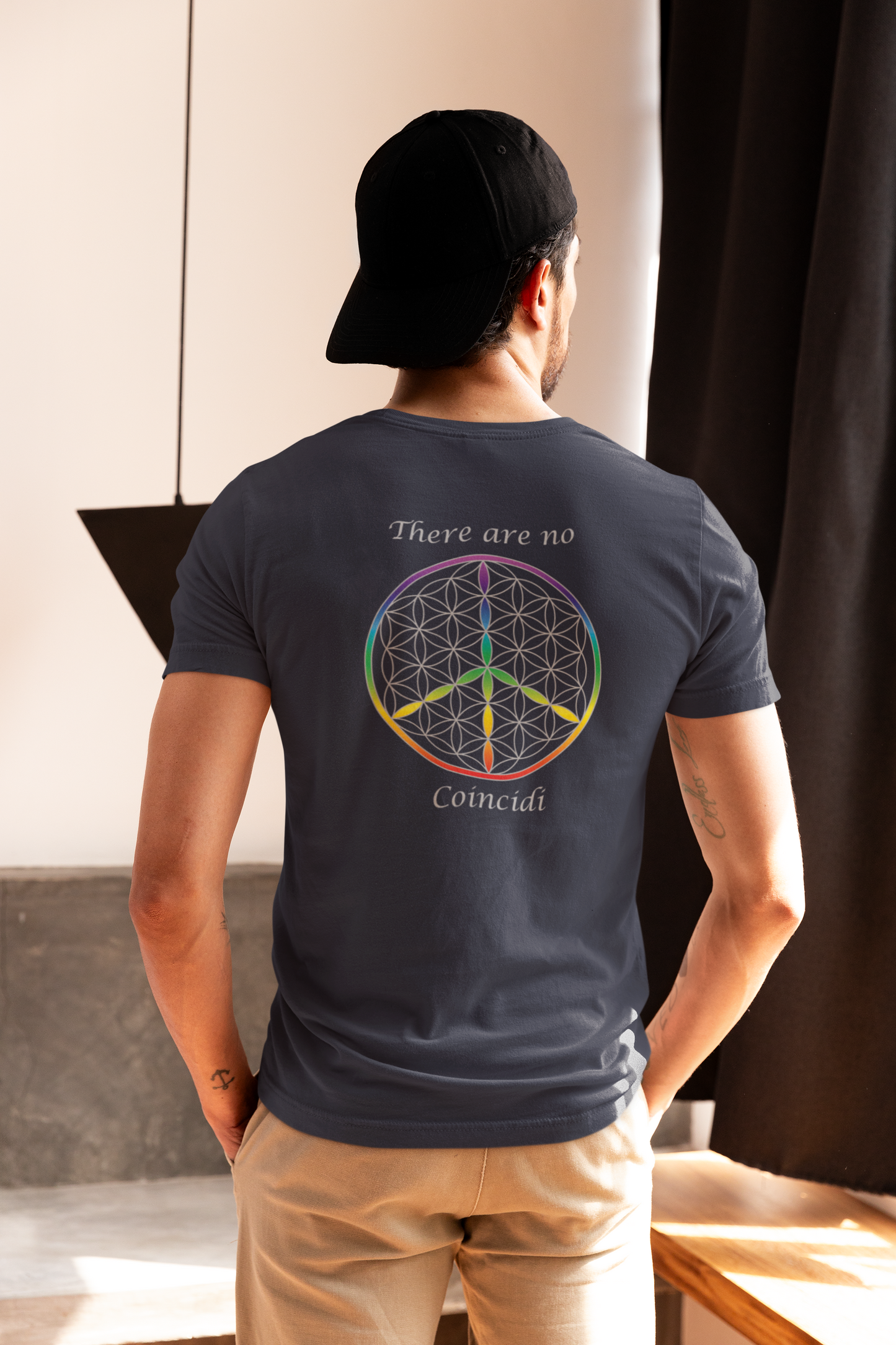 There Are No Coincidi Tee (back, silver text)
