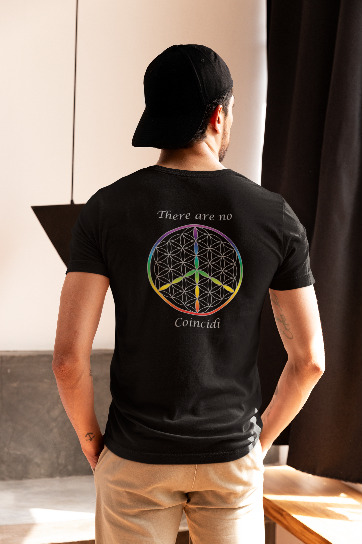 There Are No Coincidi Tee (back, silver text)