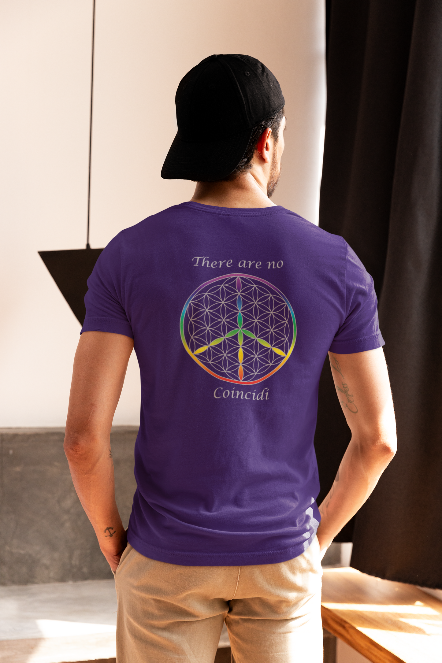 There Are No Coincidi Tee (back, silver text)