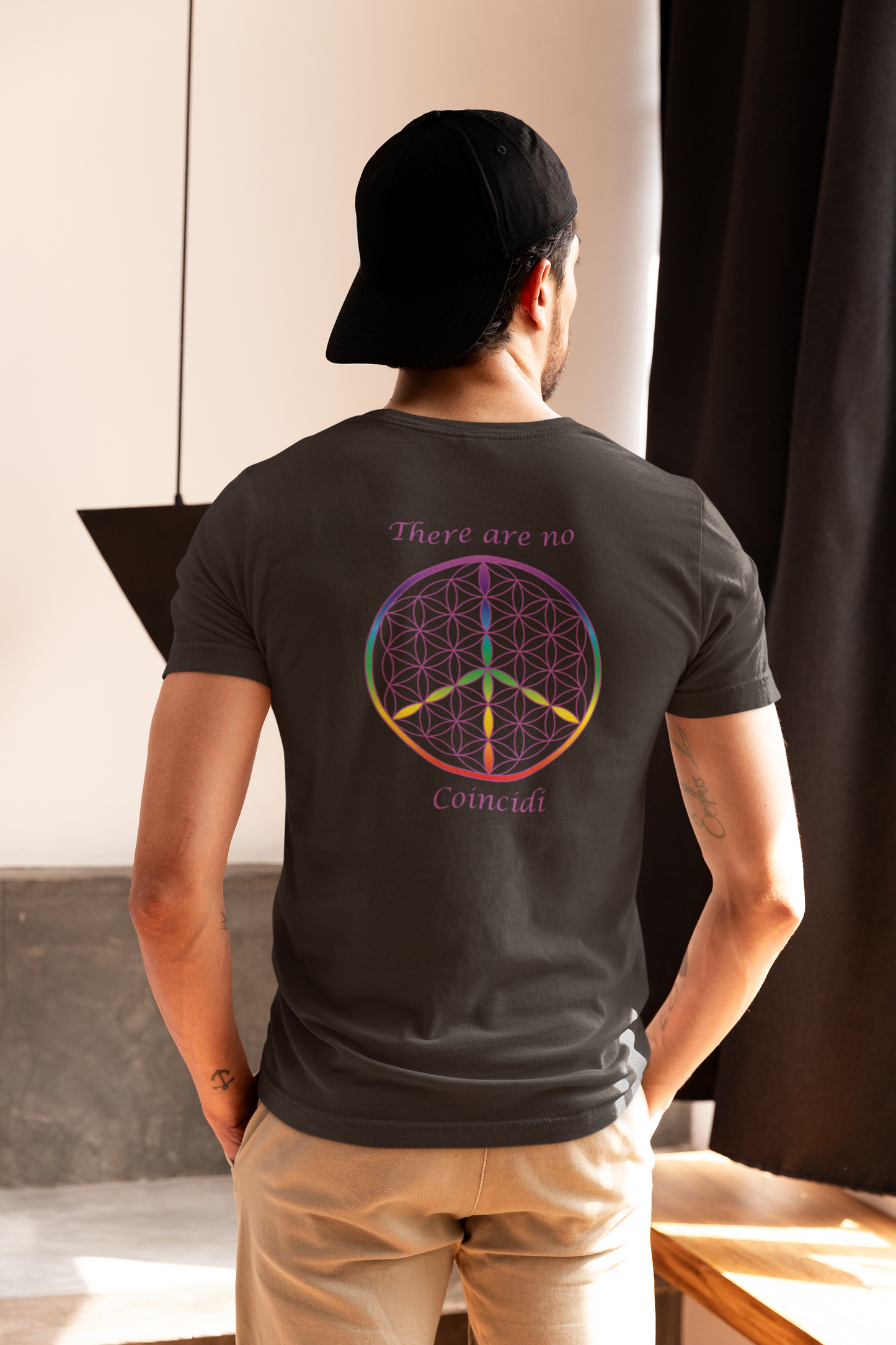 There Are No Coincidi Tee (back, violet text)