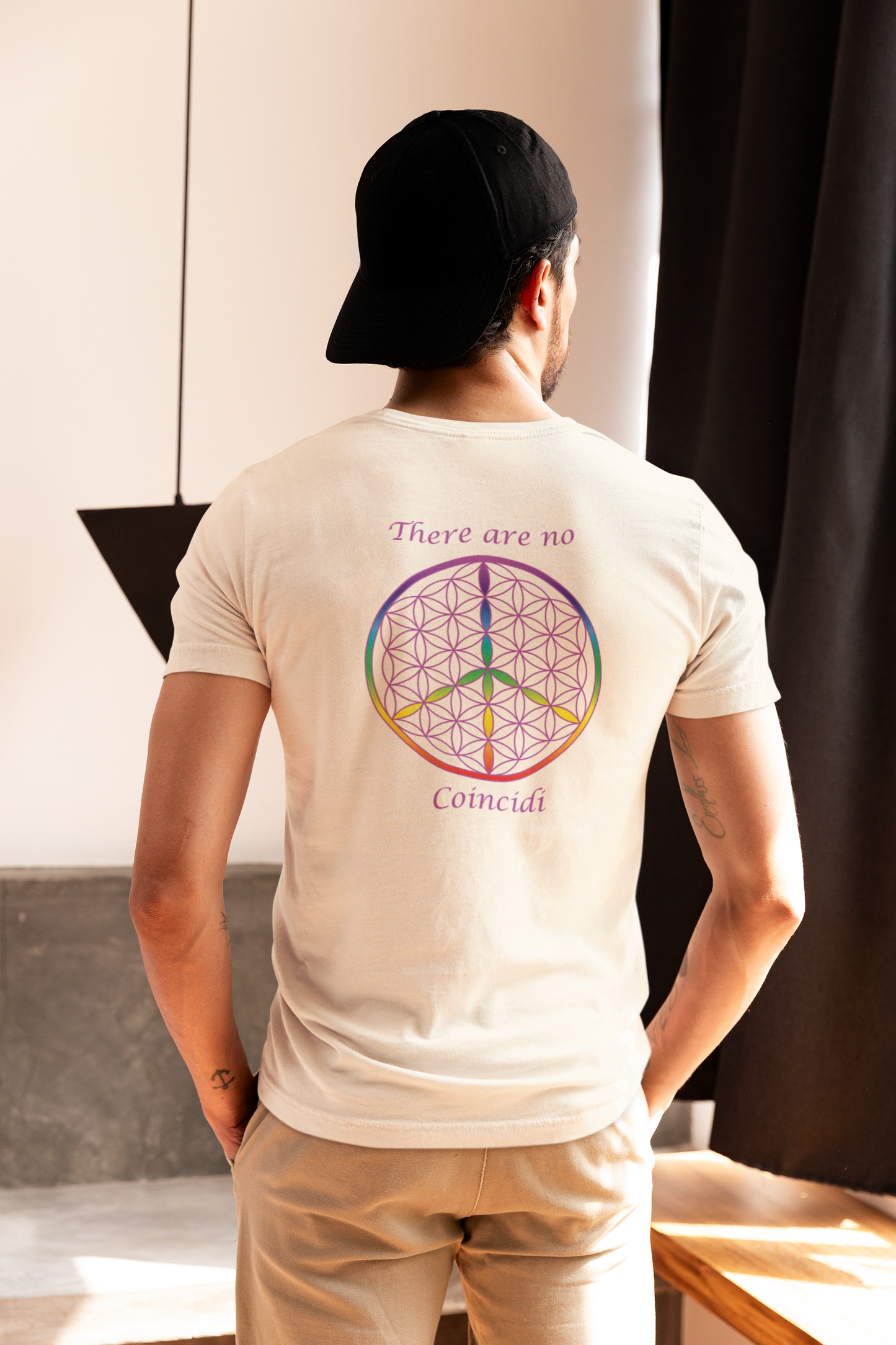 There Are No Coincidi Tee (back, violet text)