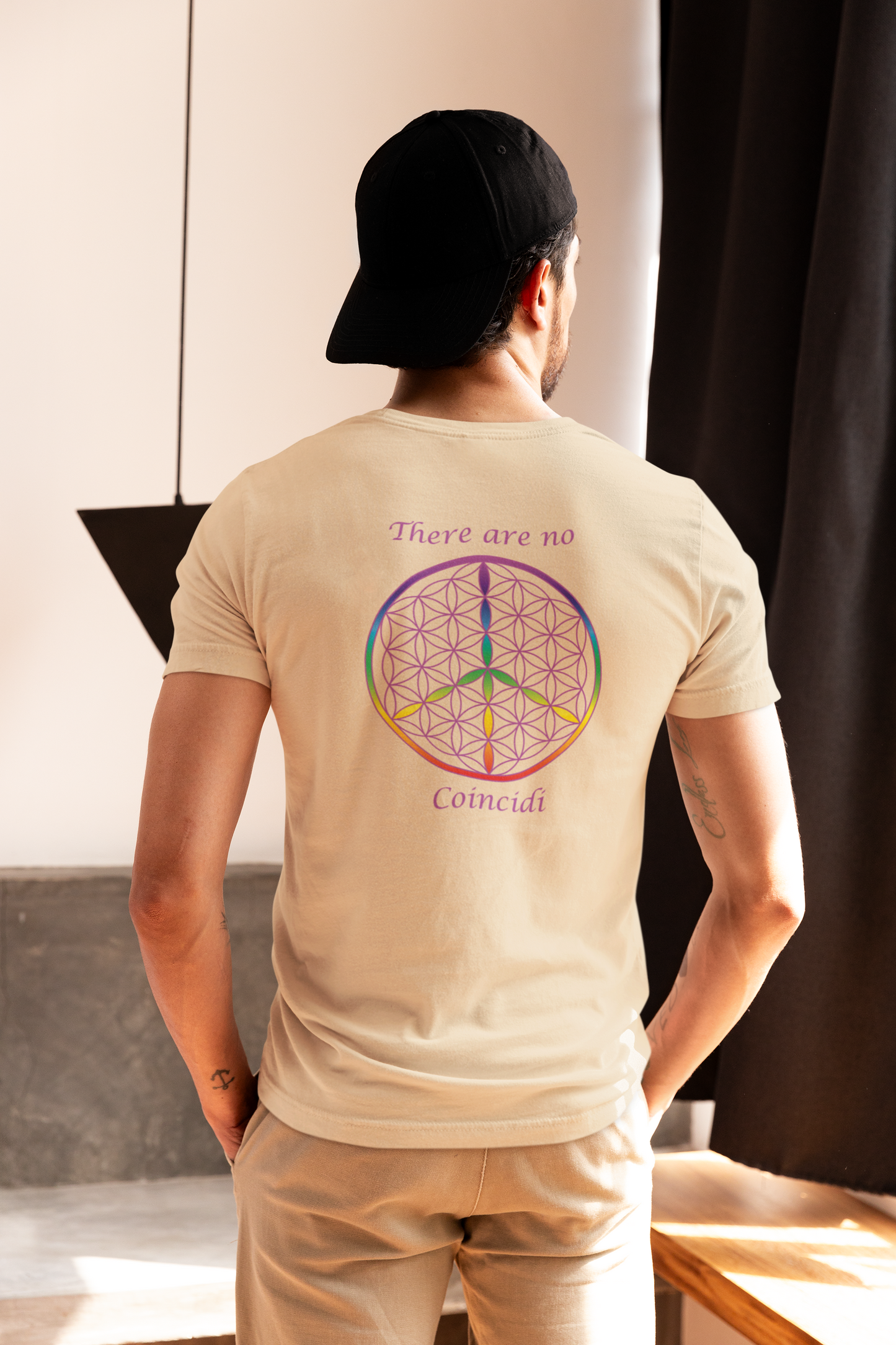 There Are No Coincidi Tee (back, violet text)