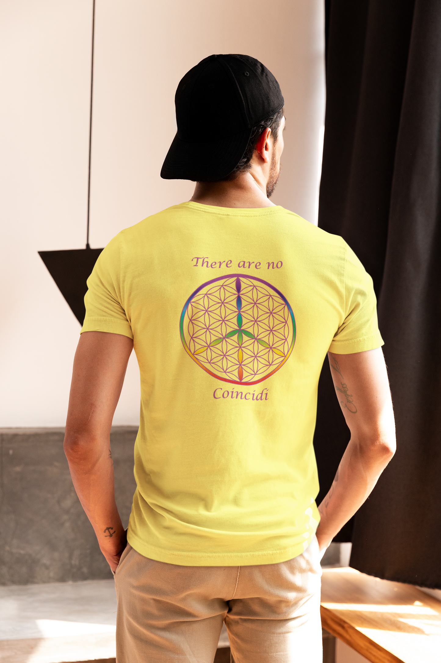There Are No Coincidi Tee (back, violet text)