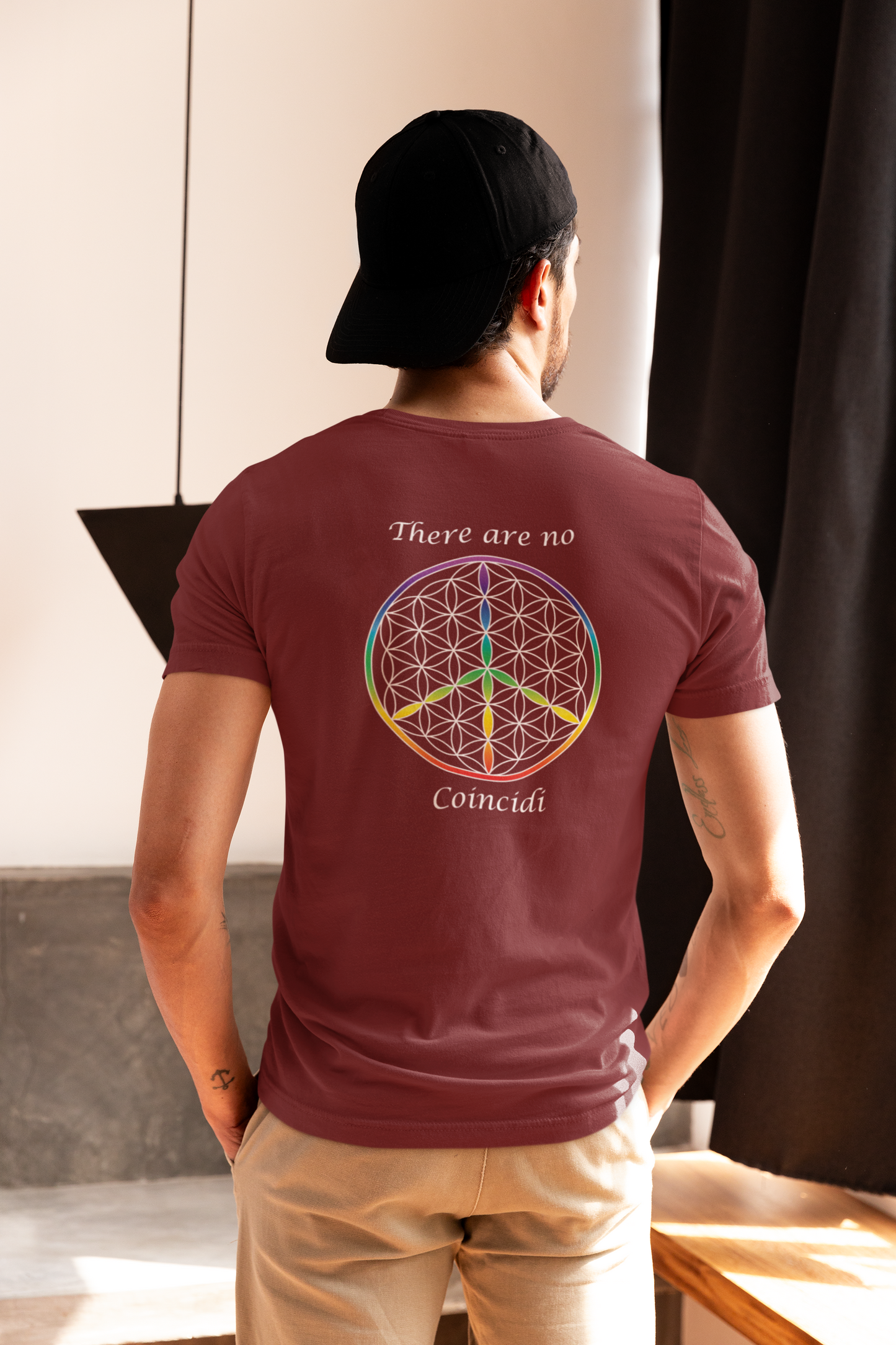 There Are No Coincidi Tee (back, white text)