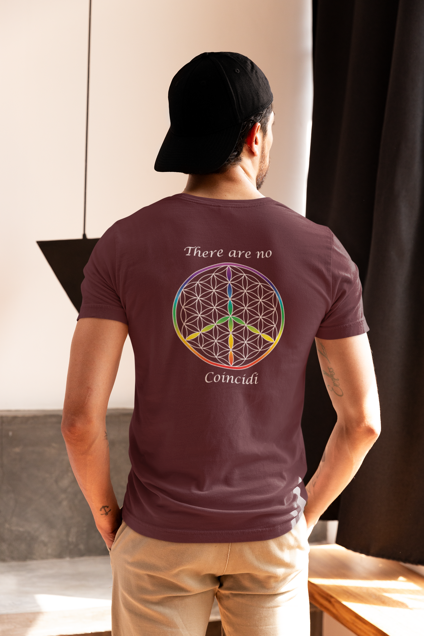 There Are No Coincidi Tee (back, white text)