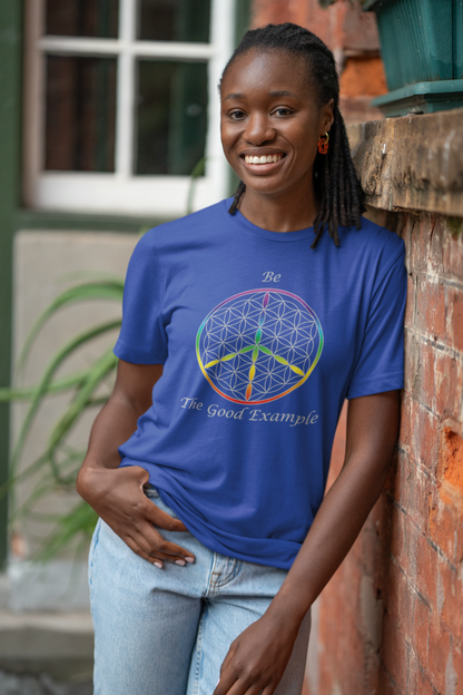Be the Good Example Tee (front silver text)