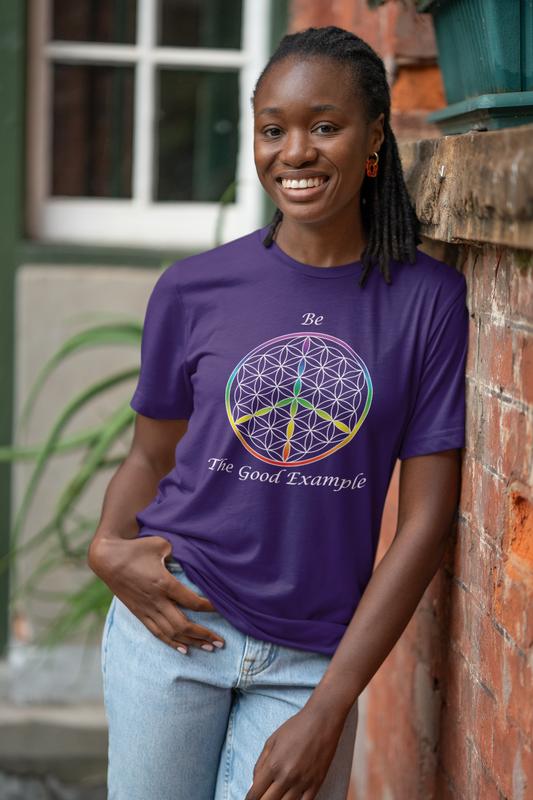 Be the Good Example Tee (front, white text)