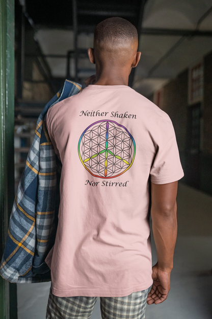 Neither Shaken Nor Stirred Tee (back, black text)