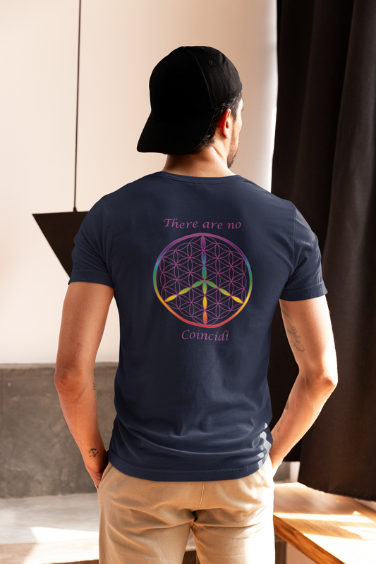 There Are No Coincidi Tee (back, violet text)