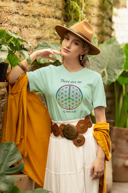 There Are  No Coincidi Tee (front, black text)