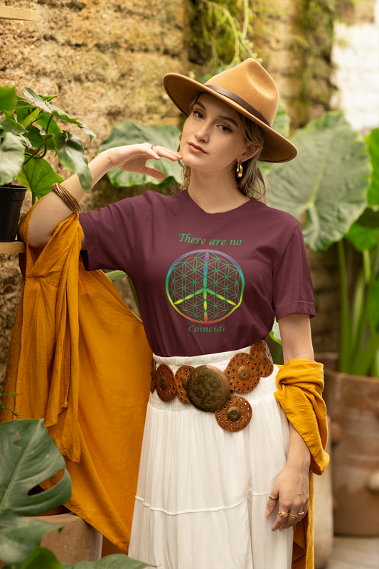 There Are  No Coincidi Tee (front, green text)