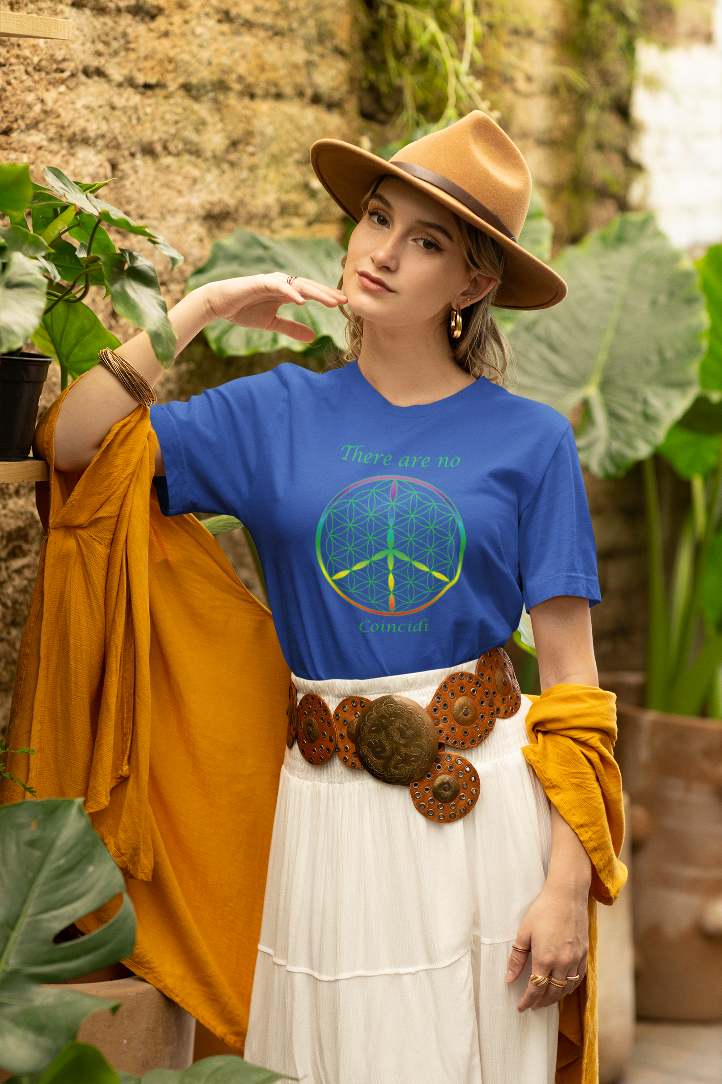 There Are  No Coincidi Tee (front, green text)